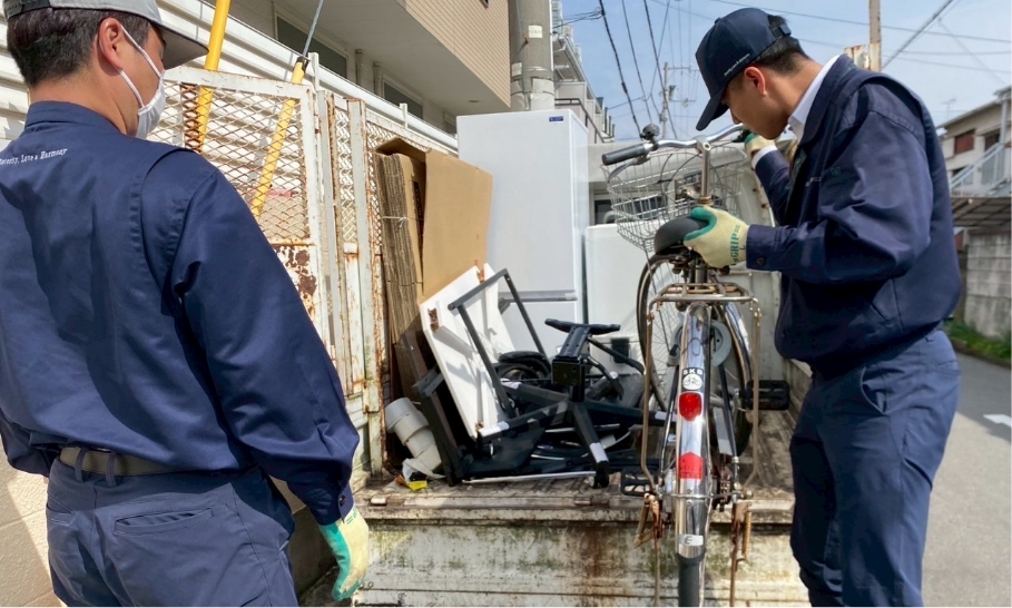 空き家の片付け