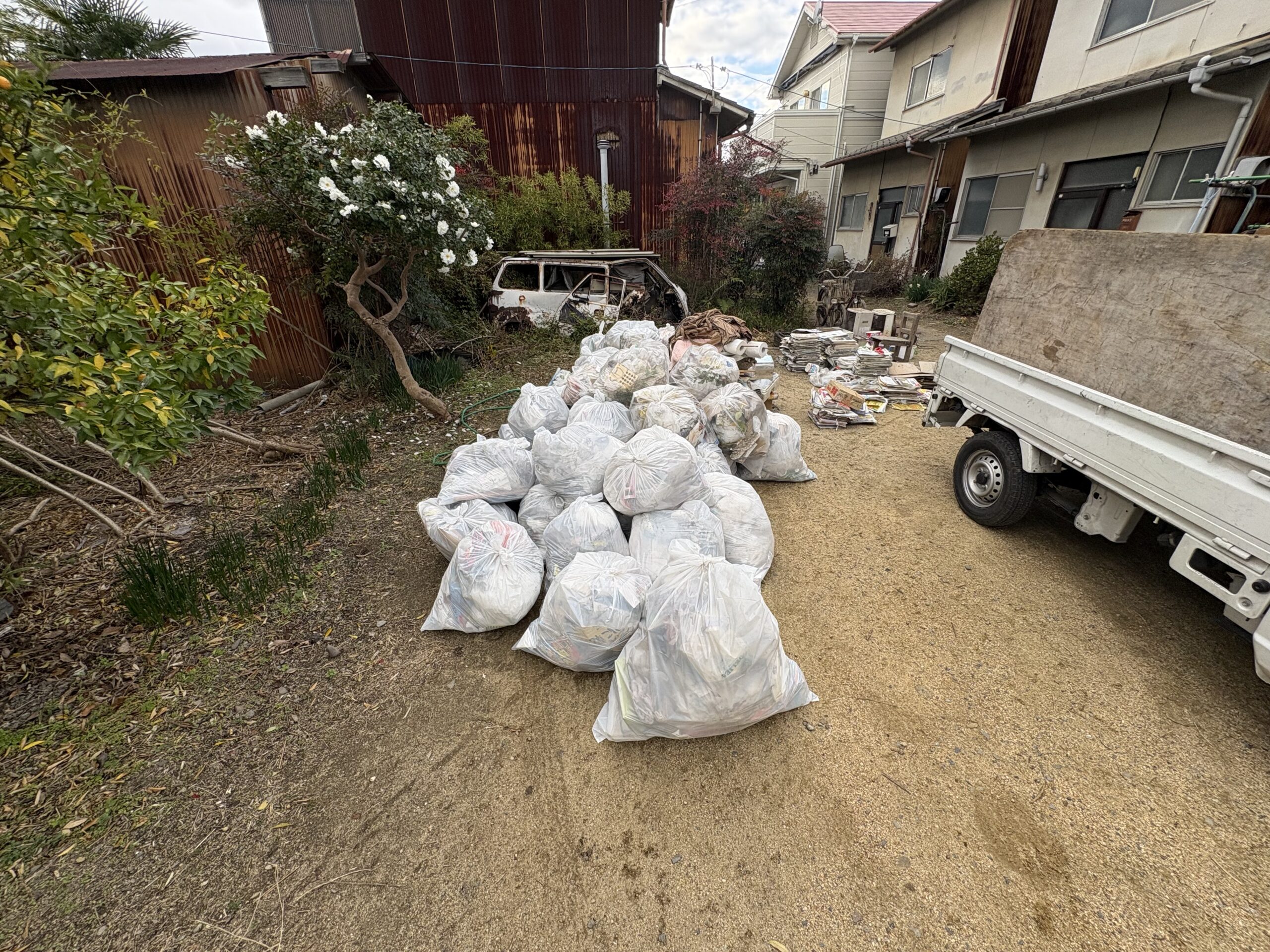 【高松市】可燃ゴミ回収・処分　軽トラック１台分　