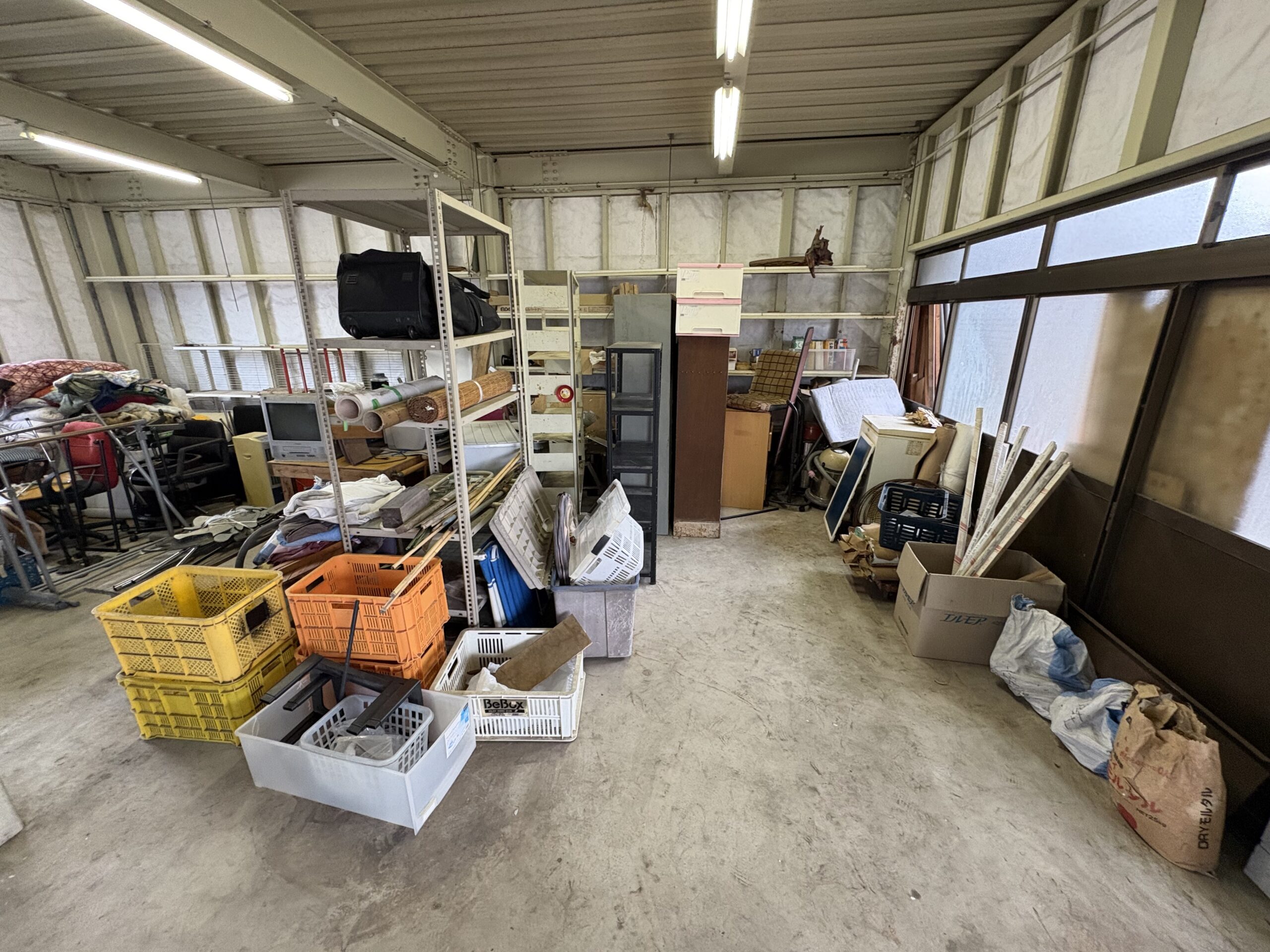 【高松市】不用品回収・処分　倉庫の片付け