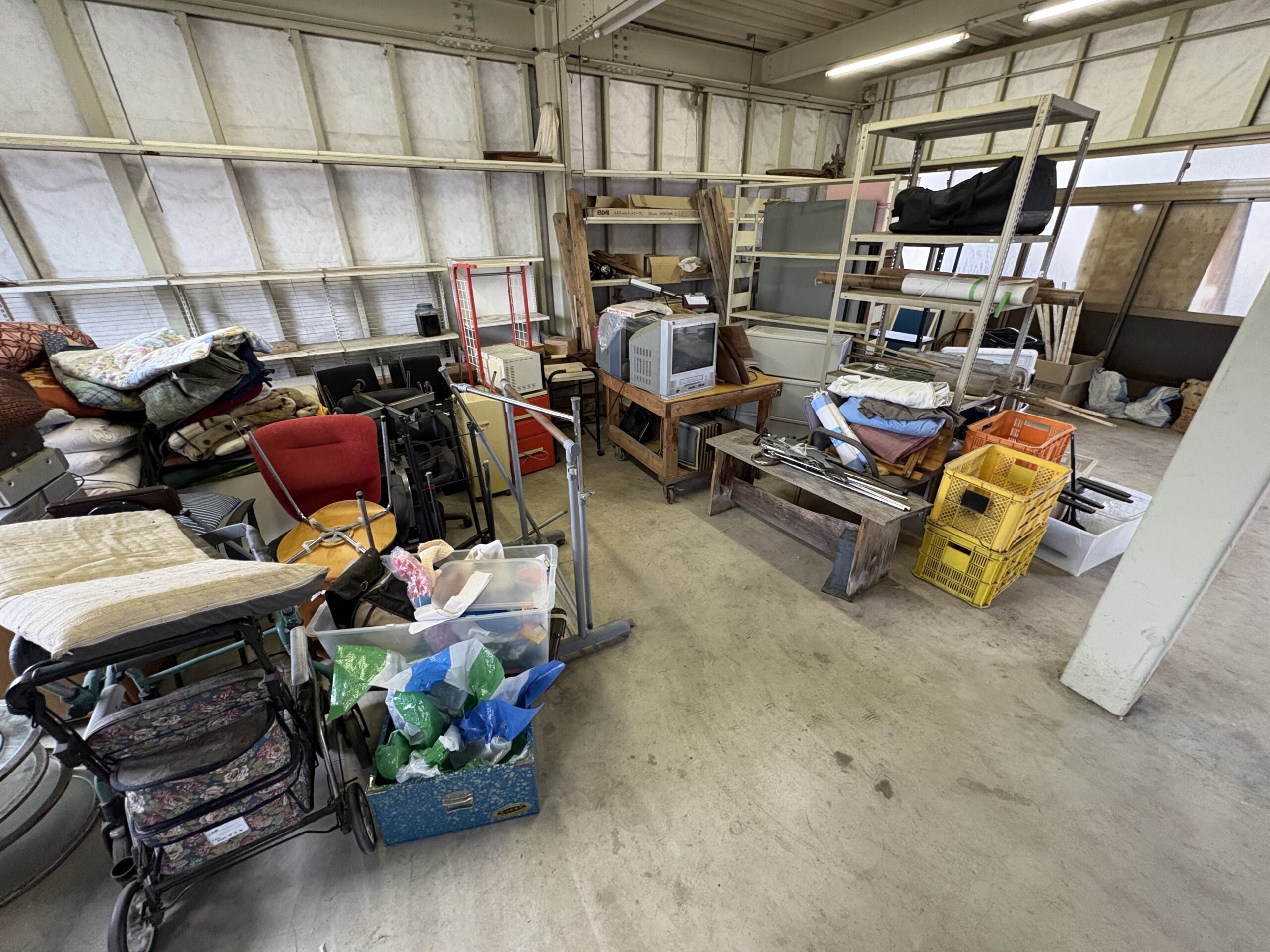 【高松市】不用品回収・処分　倉庫の片付け